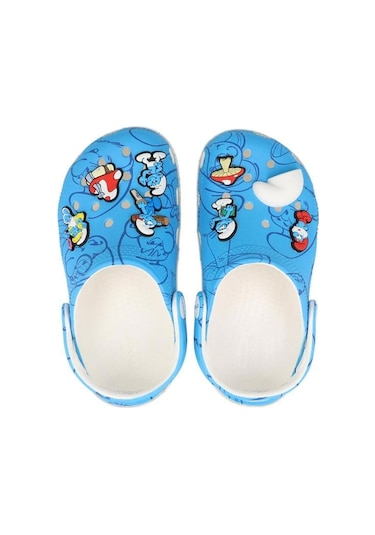 Crocs Smurfs Classic Clog K Çocuk Sandalet 210821-90h Renkli