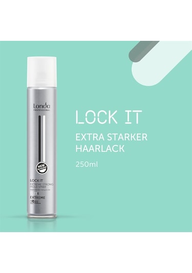Londa Professional Lock It Haarspray İle 24 Saat Süren Extrastark Tutucu Etki Ve Optimal Bakım