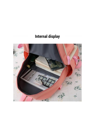 Kangvka Büyük Kapasiteli Kore Tarzı Kadınlar İçin Keten Çanta Seti - Günlük Ve Seyahat İçin Şık Ve Pratik Blue