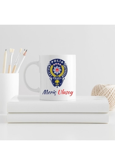 Polislere Özel Tasarımlı Kupa Bardak