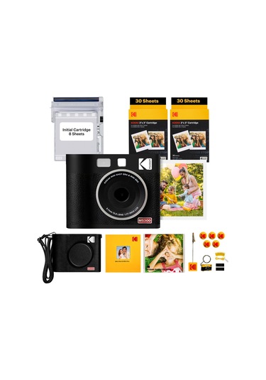 Kodak Mini Shot 3 Era Siyah 3x3 + 60 Yaprak + Aksesuar Kiti
