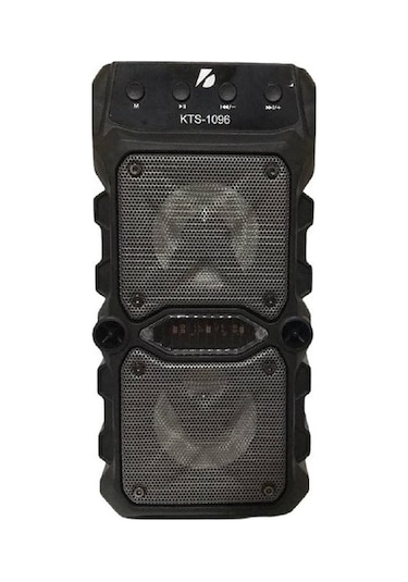 KTS-1096 Büyük Boy Çift Çıkışlı Ses Bombası Bluetooth Hoparlör