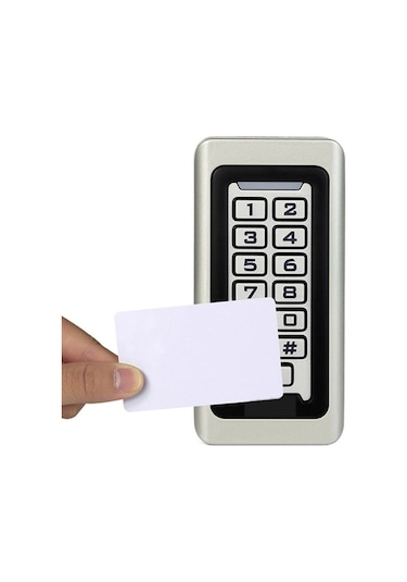 Sonex Su Geçirmez Metal Rfid Elektronik Şifreli Kartlı Kapı Açma Kilit