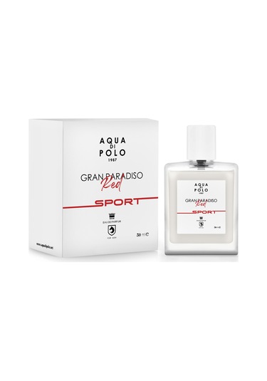 Aqua di Polo 1987 APCN000510 Gran Paradiso Red Sport EDP 50 ML Erkek Parfüm