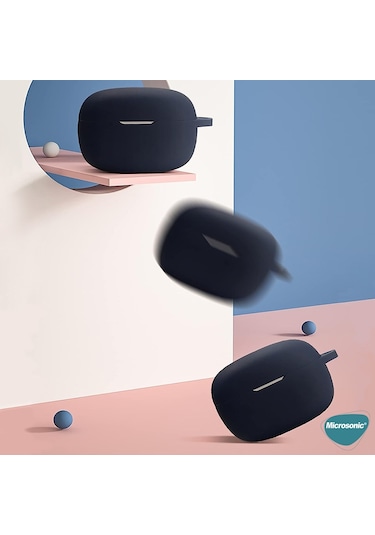 Microsonic Jbl Uyumlu Wave 200 Mat Silikon Kılıf Beyaz