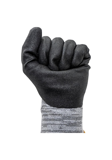 Aky 506086 Microfoam Süper Nitril Köpük Eldiven 3/4 Kaplı No:9/l