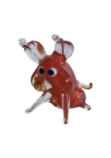 El Yapımı Murano Cam Domuz Biblo A73-02