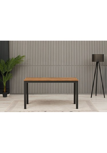 Yemek Masası 140x70x75 Cm Antrasit Gri