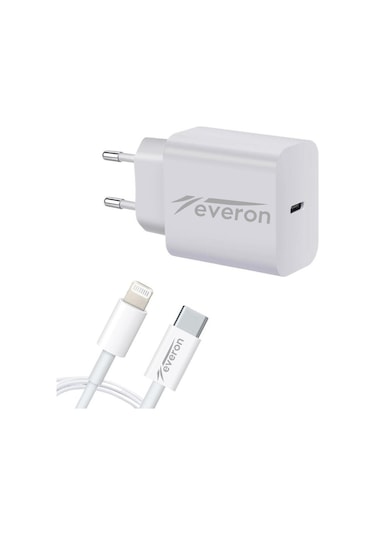 Everon EVR-013-I 20W Type-C to Lightning  Şarj Aleti