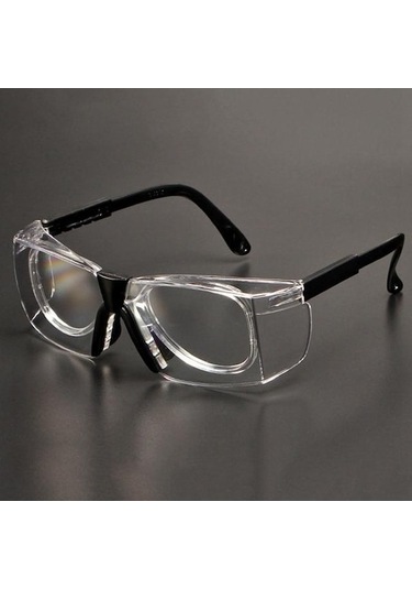 Novahub Çalışma Güvenliği Gözlükleri Anti-sıçrama Rüzgar Toz Geçirmez Koruyucu Gözlük Optik Lens Çerçevesi Araştırma İçin Bisiklet Göz Koruyucusu