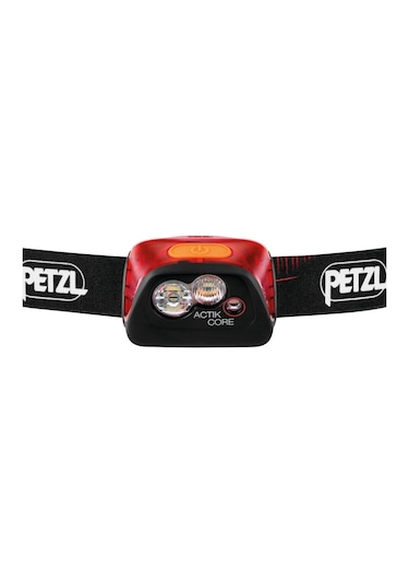 Petzl Actik Core Kırmızı Kafa Lambası E099GA01 Kırmızı