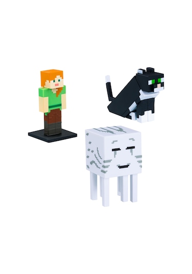 Minecraft 3d Toppeez 3'lü Figür Seti Mc2220 Model 1