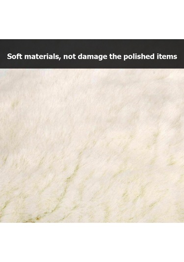 Symbee 6'li 18 Cm Yünlü Polisaj Pedi - Otomobil Cilalama Ve Parlatma İçin Profesyonel Set