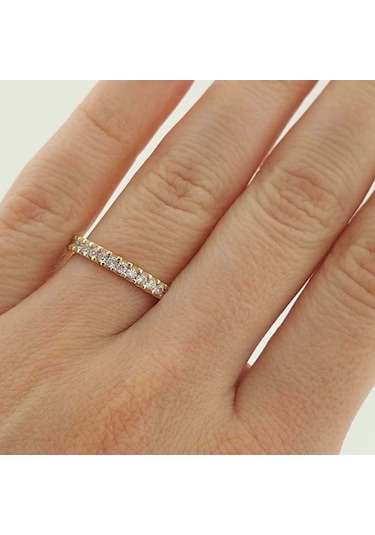 Altınbeyı Yarımtur Altın Yüzük 14 Ayar 1.50 Gram Abyyzk0152