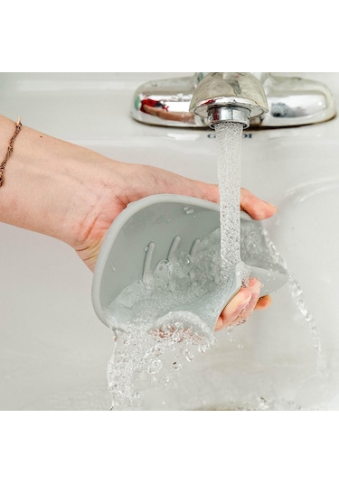 Suntek Sabunluk Tutucu Organizatör Kaymaz Sünger Raf Yeşil Yeşil Diğer