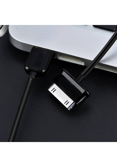 Konesam Samsung Galaxy Tabletler İçin Kaliteli Usb Şarj Ve Veri Kablosu - 1m Uzunluk, Güvenli Şarj, Pil Ömrünü Uzatır - P1000/p1010/p6200 Ve Diğer Modeller İçin