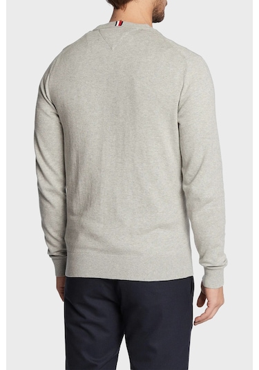 Tommy Hilfiger Erkek Kazak Mw0mw28046 P01 Gri Gri Tommy Hilfiger Erkek Kazak Mw0mw28046 P01 Gri Gri