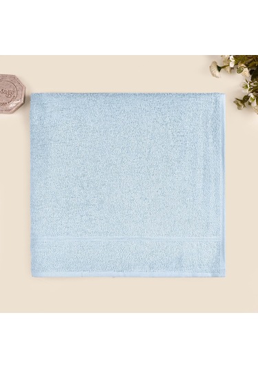 Mave Banyo Havlusu - Mavi - 70x140 Cm Çok Renkli