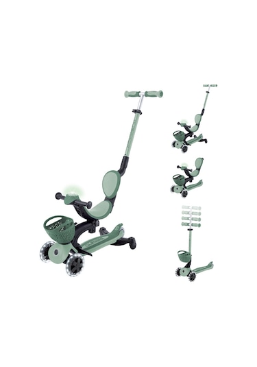 Globber Go Up Baby 360 Işıklı Scooter Yeşil