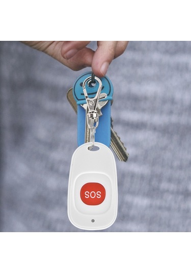 Acil Panik Kablosuz Sos Acil Durum Düğmesi Alarmı