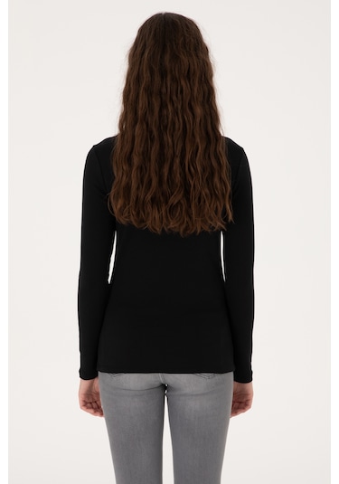 U.s. Polo Assn. Kadın Siyah Sweatshirt 50315419-vr046 Siyah