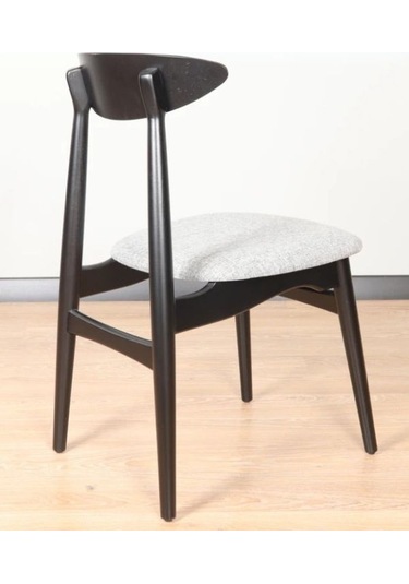 Dora Ahşap Sandalye Siyah