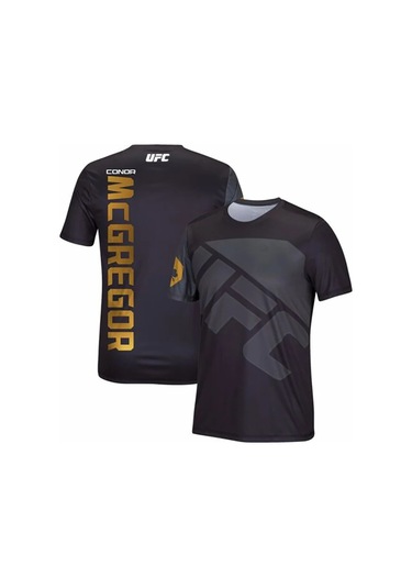 Ufc Boks Tişört - Nefes Alabilen, Modaya Uygun, Çabuk Kuruyan Erkek Spor Kısa Kollumavierkek Mavi