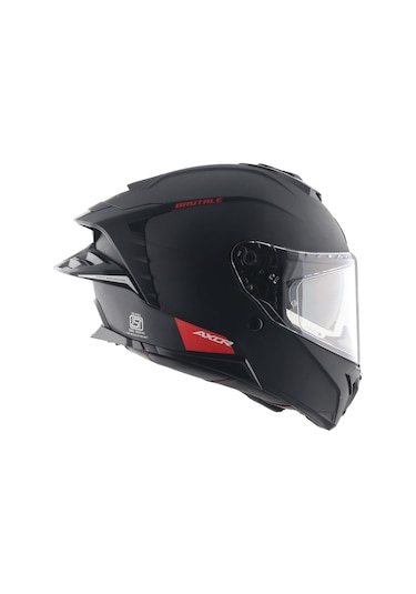 Axor Brutale Sc Dual Spoiler Motosiklet Kaskı Siyah Mat