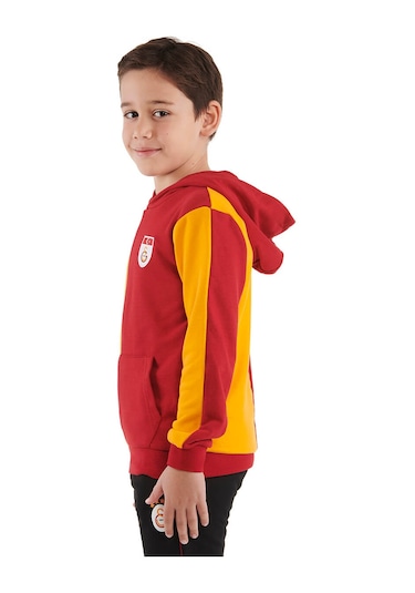 Galatasaray Metin Oktay Çocuk Sweatshirt C88086 Kırmızı - Sarı