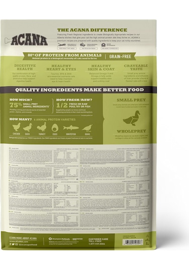 Acana Grasslands Yetişkin Kedi Maması 4500 G