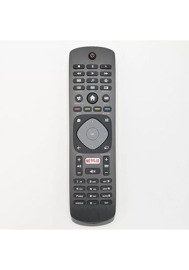 Philips Uyumlu Netflix Tuşlu LCD LED Smart TV Kumanda