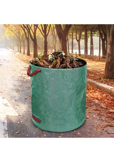 Bahçe Atık Torbası Büyük Kapasiteli Bahçe Çantası Kullanımlık Su