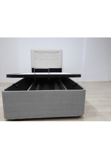 Baza Başlık STANDART Silinir Kumaş Model Kapiton Metal Transmisyon Fırın Boya 90*190 cm El Yapım