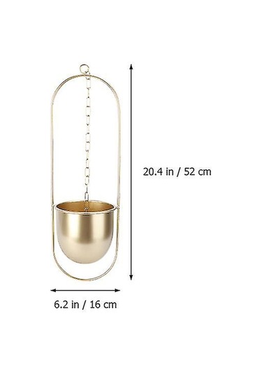 1 Adet Askılı Saksı Dekoru