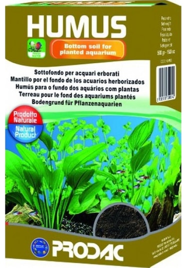Prodac Humus 500 Gr / Bitkili Akvaryum Taban Malzemesi