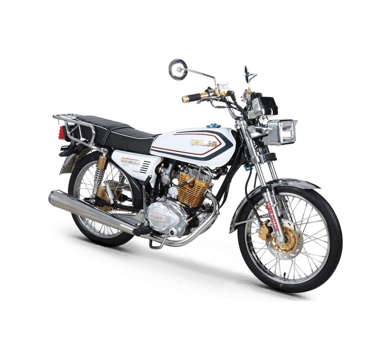 Kuba Çita 50-RX Motosiklet Beyaz Gold