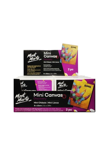 Mm Mini Kanvas 8x10cm 2'li Discovery