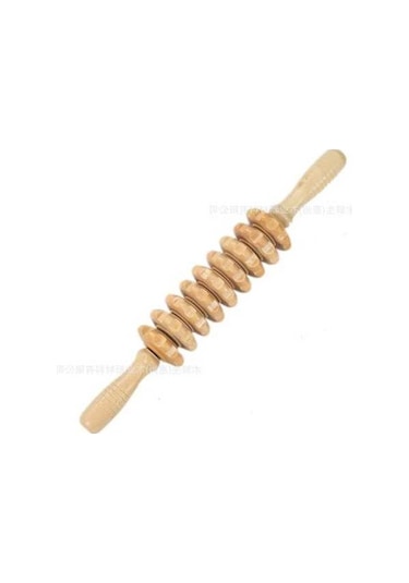 Novahub Ahşap Masaj Çubuğu: 9 Eksenli Tüm Vücut Masajı, Evde Rahatlama Çok Renkli