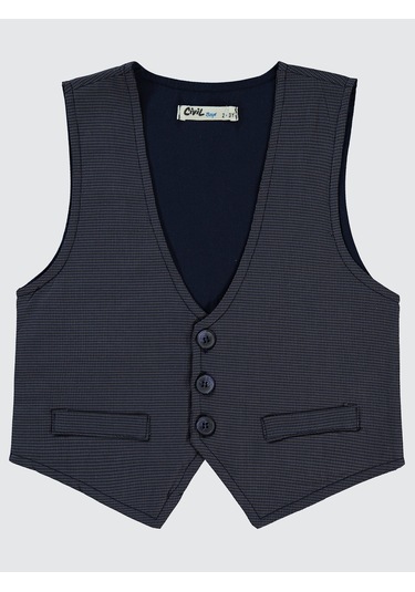 Civil Boys Erkek Çocuk Gömlek 2-5 Yaş Lacivert Lacivert