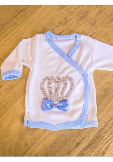 Bebek Bakım Çantası Ve 5 Parça Panda Hastane Çıkışı İkili Set Mavi - Siyah