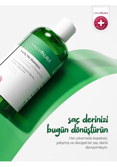 Mamaaura Purify Me Kepek Ve Kaşıntı Karşıtı Şampuan 250 ML