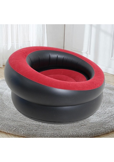 Suntek Dış Mekan Mobilyaları Kapalı Oyun Odası Için Şişme Kırmızı Siyah