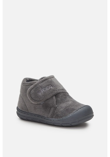 Vicco Color Rahat Kalıp Unisex Bebek Füme Panduf Gri