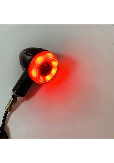 Didadodo Altın Kaplama 2 Adet 15led Motosiklet Dönüş Sinyalleri Scooter Flaşör Göstergeleri Motosiklet Aksesuarları Altın