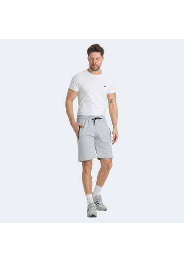Slazenger OVER 2 li Set Erkek  Siyah - Gri Şort