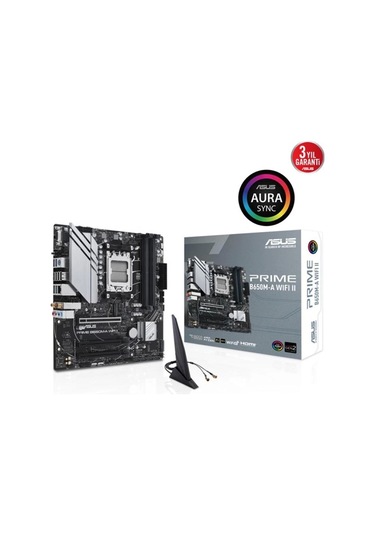 Asus Prıme B650m-a Wıfı Iı Ddr5 Hdmı Dp Pcıe 16x V4.0 Am5 Matx