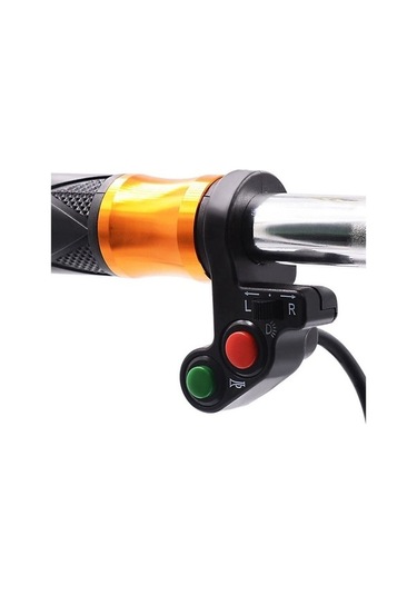 Didadodo Motosiklet Korna Dönüş Anahtarı Işık Kontrolü Altın, Kullanışlı Ve Pratik Altın