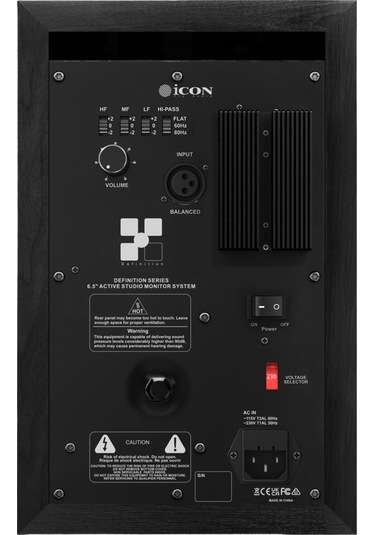 Icon Pro Audio Dt-6s Aktif Stüdyo Monitörü Tek