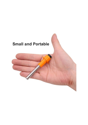 Yuntech01 Taşınabilir Pil Gerektirmeyen Fırtına Alevi Çakmak, Dışarıda Ve Evde Kullanıma Uygun, Islak Durumda Etkili, Çelik + Plastik Malzeme, Taşıma İpi İçeren Ocak Aksesuarı Gümüş