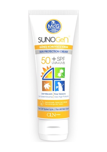 Mcg Sunogen Güneş Koruyucu Krem Spf 50+ 75 ML
